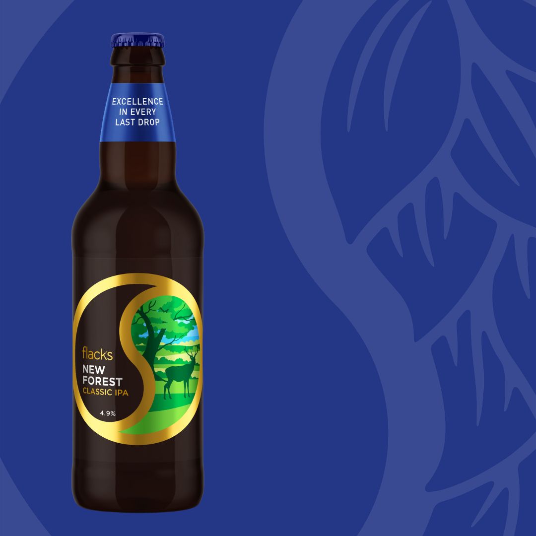 New Forest Classic IPA 500ml Bottle 4.9% ABV