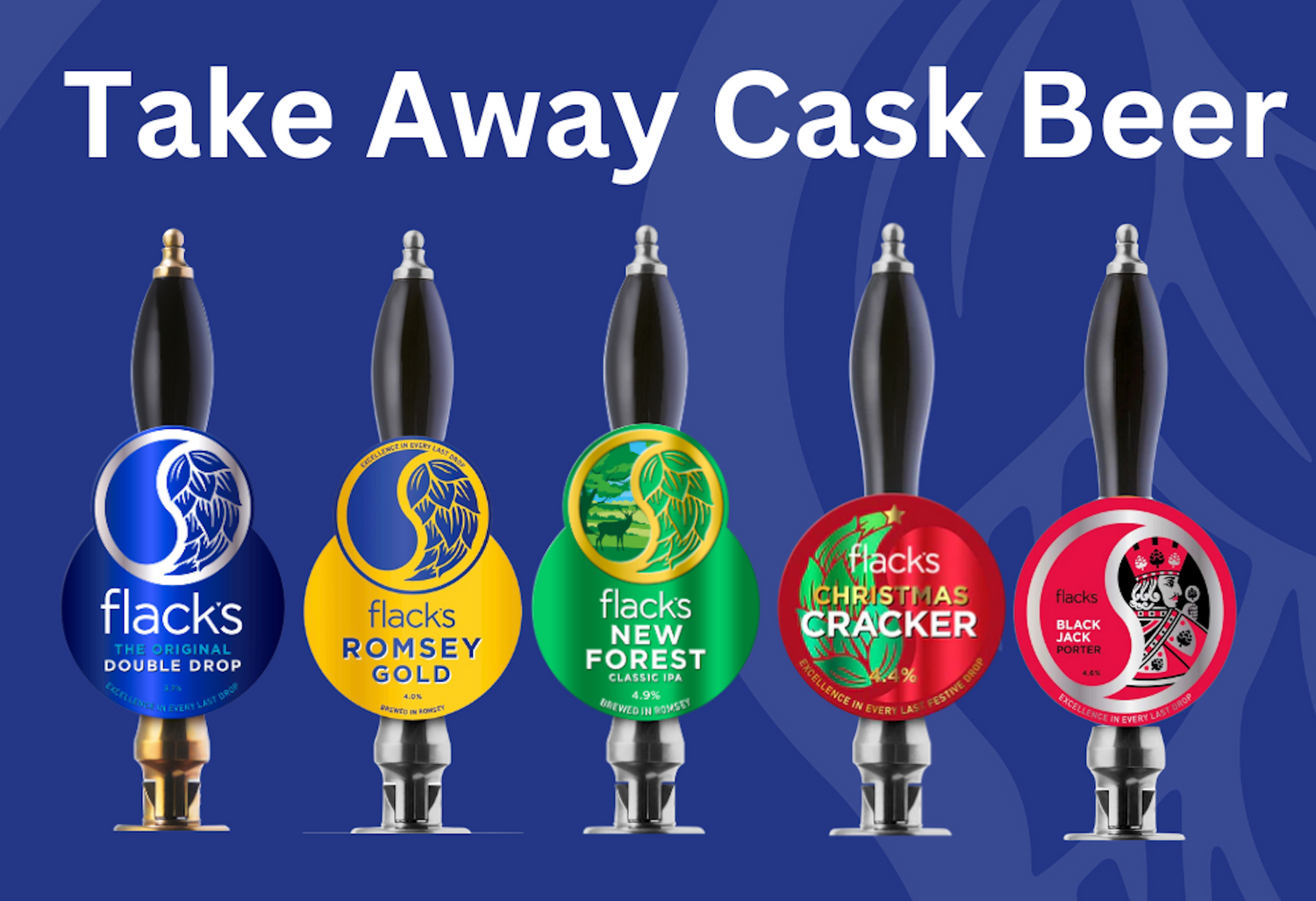 Take Away Cask Beer