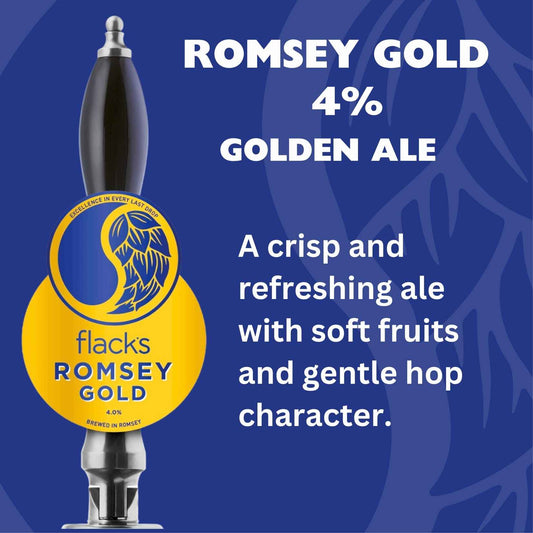 Romsey Gold 4% ABV Take Away Cask