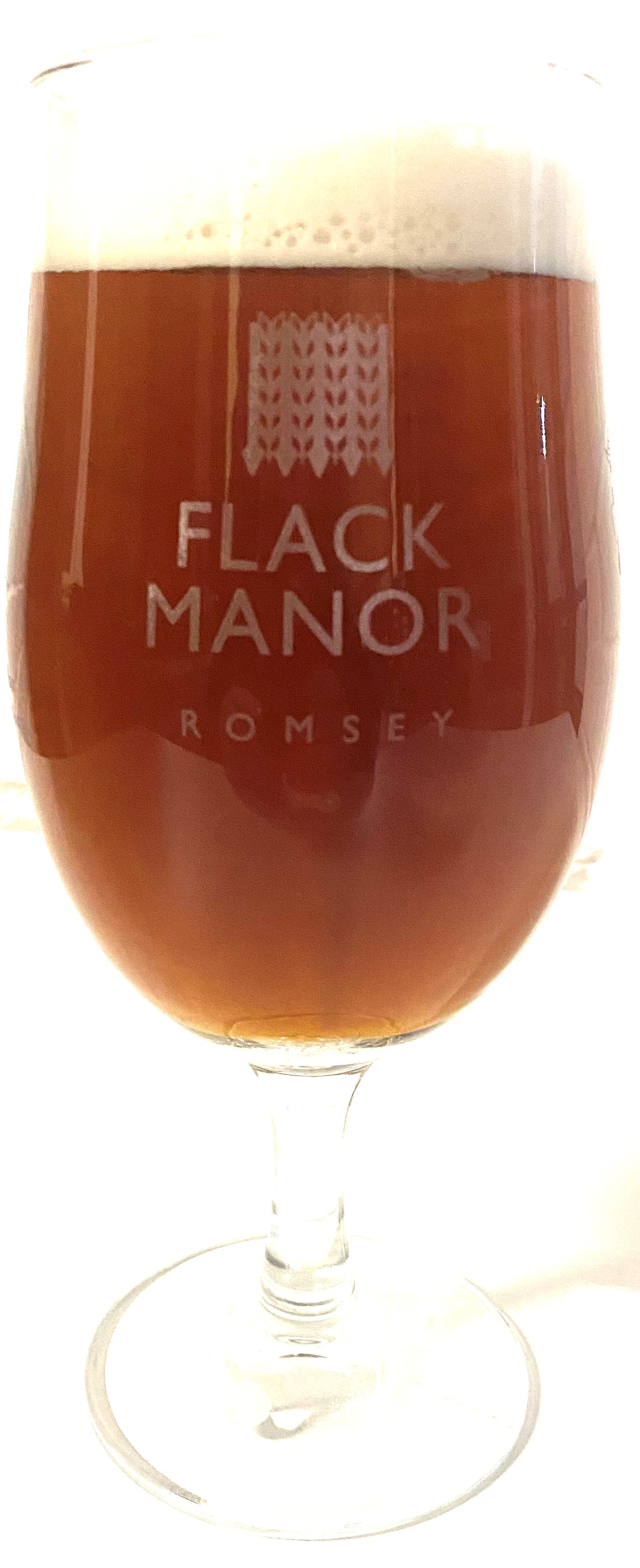 Flack Manor Branded Glasses