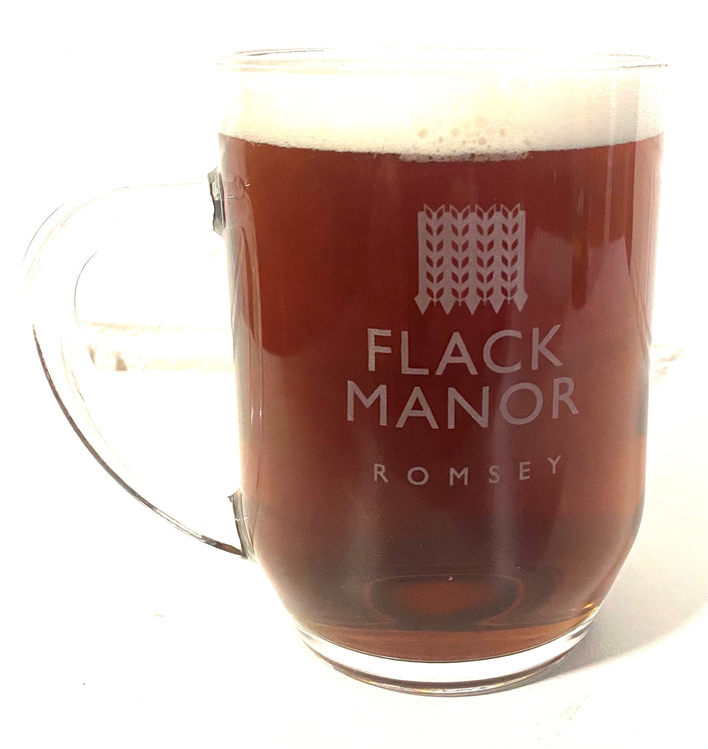 Flack Manor Branded Glasses