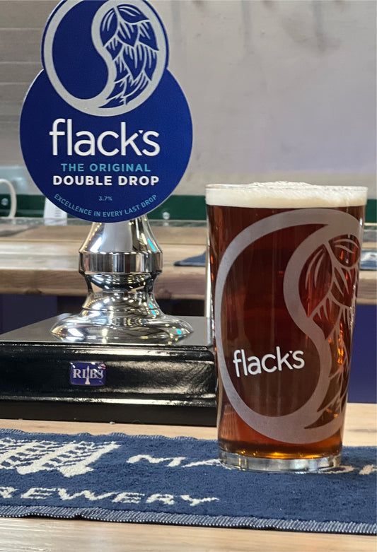 Flack Manor Branded Glasses