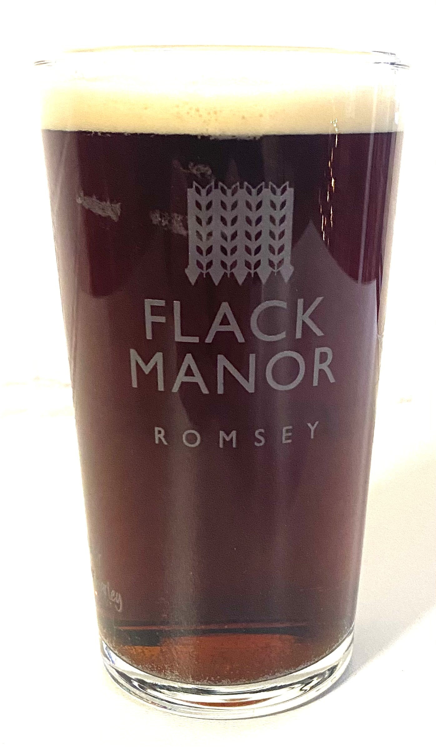 Flack Manor Branded Glasses