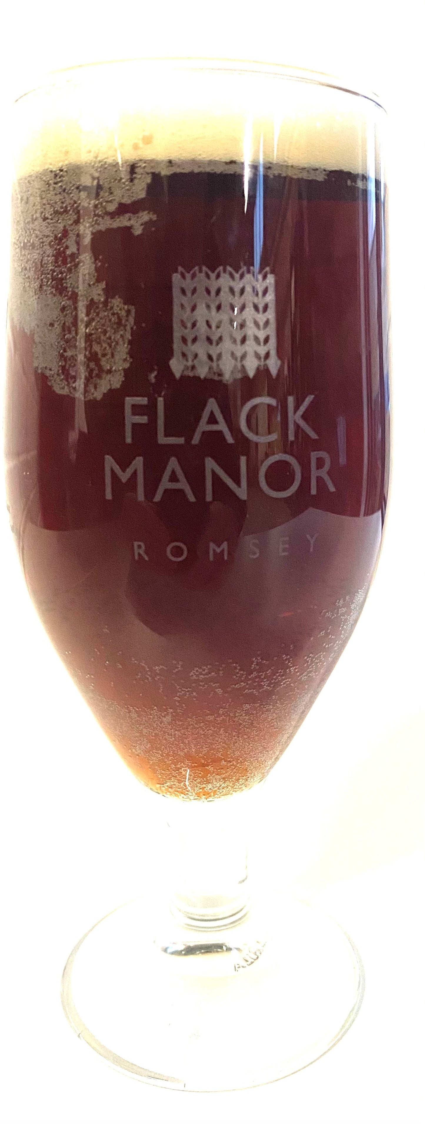 Flack Manor Branded Glasses